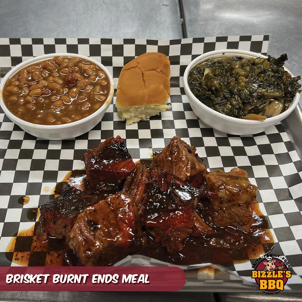 brisket burnt ends meal