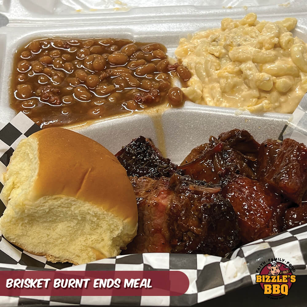 brisket burnt ends meal