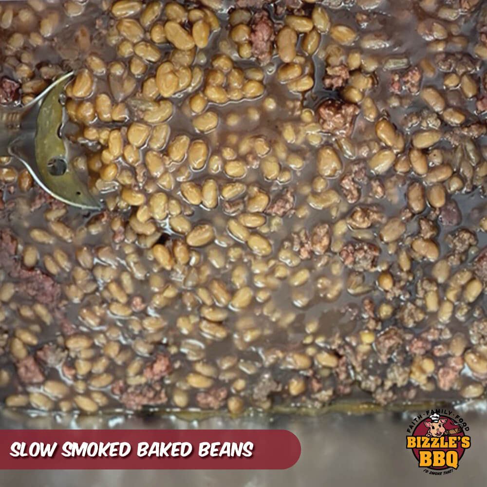 slow smoked baked beans